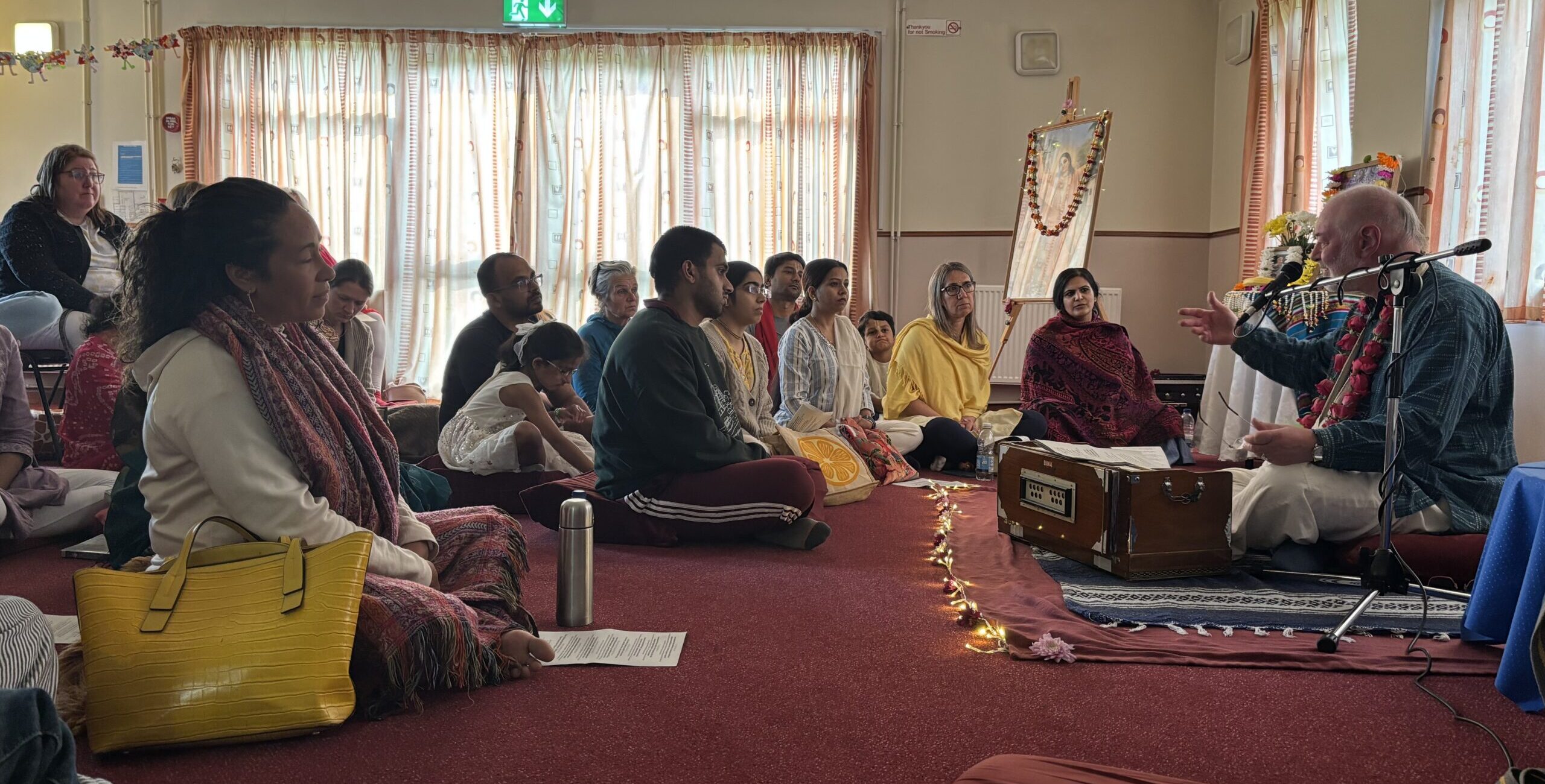 Ranchor Prime teaching from Bhagavad Gita